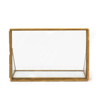 Brass Standing Frame 6"x4" Horizontal