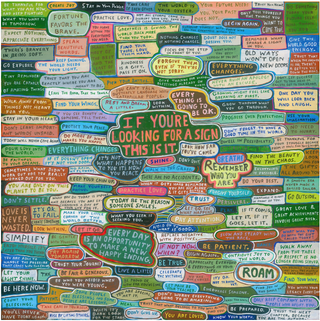 If You Are Looking For A Sign This Is It - Art Print